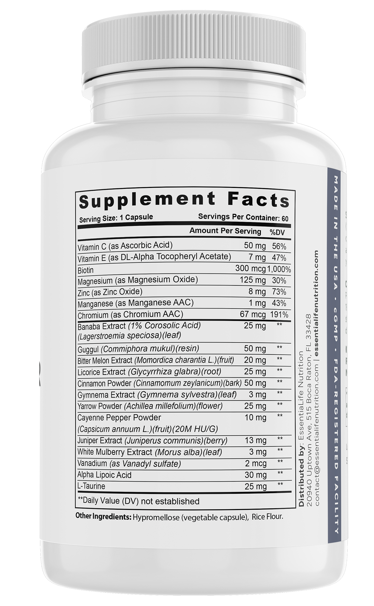 BLOOD SUGAR - BEST VALUE 6 BOTTLES